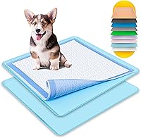 Vista 10 de TidyFriend - Paquete de 2 bandejas para orina de perro, se adapta a soportes de almohadillas para orina de hasta 24 x 24 pulgadas para perros, Rosa