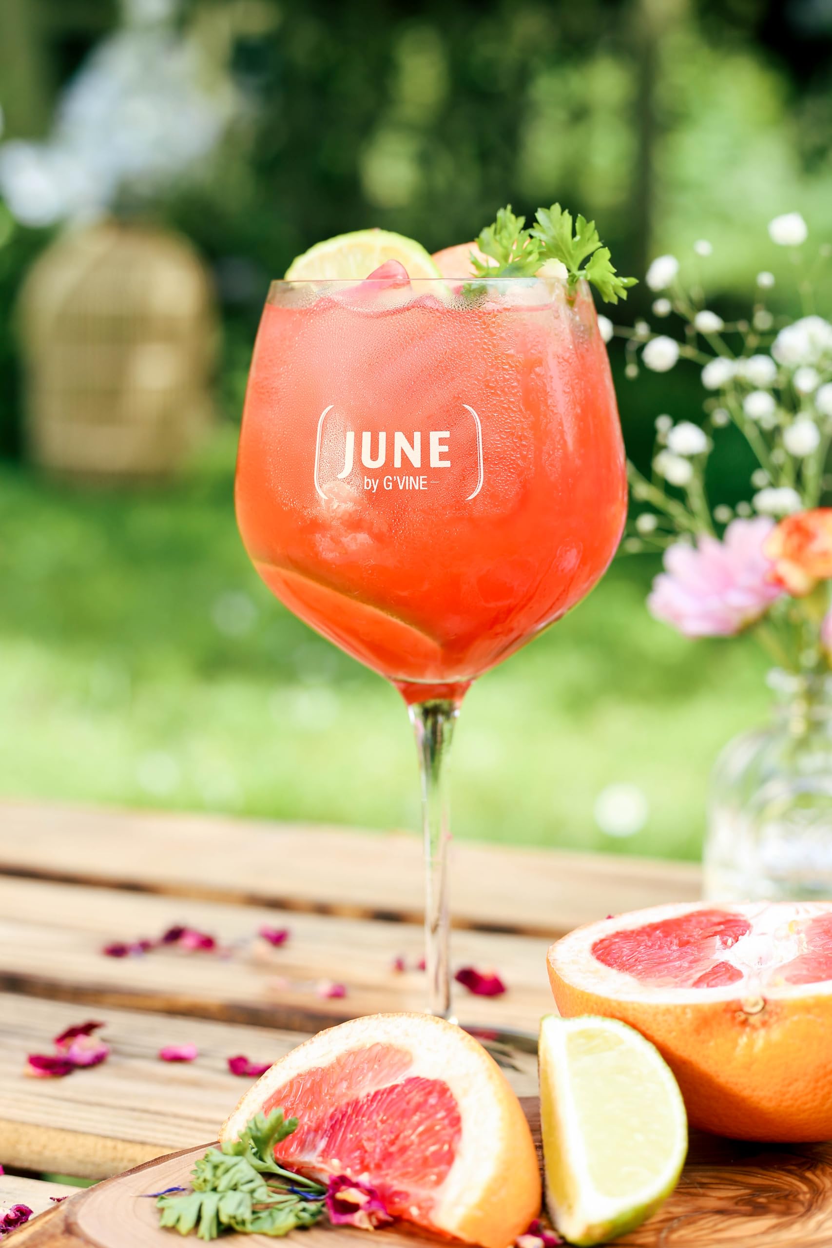 June Gin Melocotón - 700 ml, 37.5º - Ginebra aroma de Melocotón y Frutas del Verano - Elaborada para la creación de cócteles - Sin Gluten (Paquete de 2)