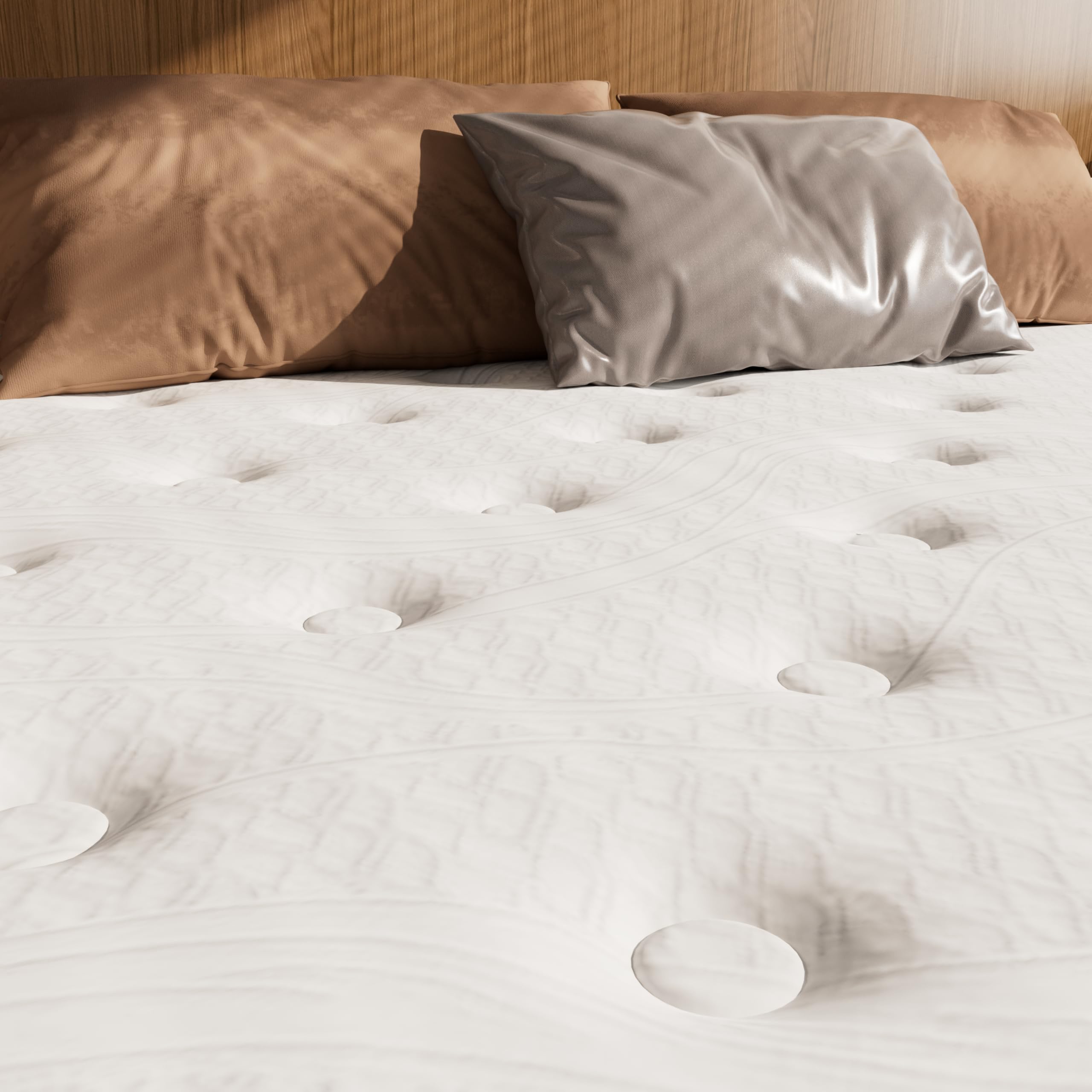 Materasso Matrimoniale 160x190 | Memory Foam 25 cm | Supporto Ortopedico | Ergonomico e Traspirante
