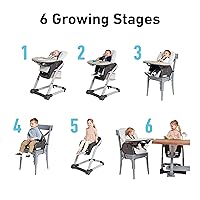 Vista 2 de Graco Blossom - Silla alta convertible 6 en 1, Redmond