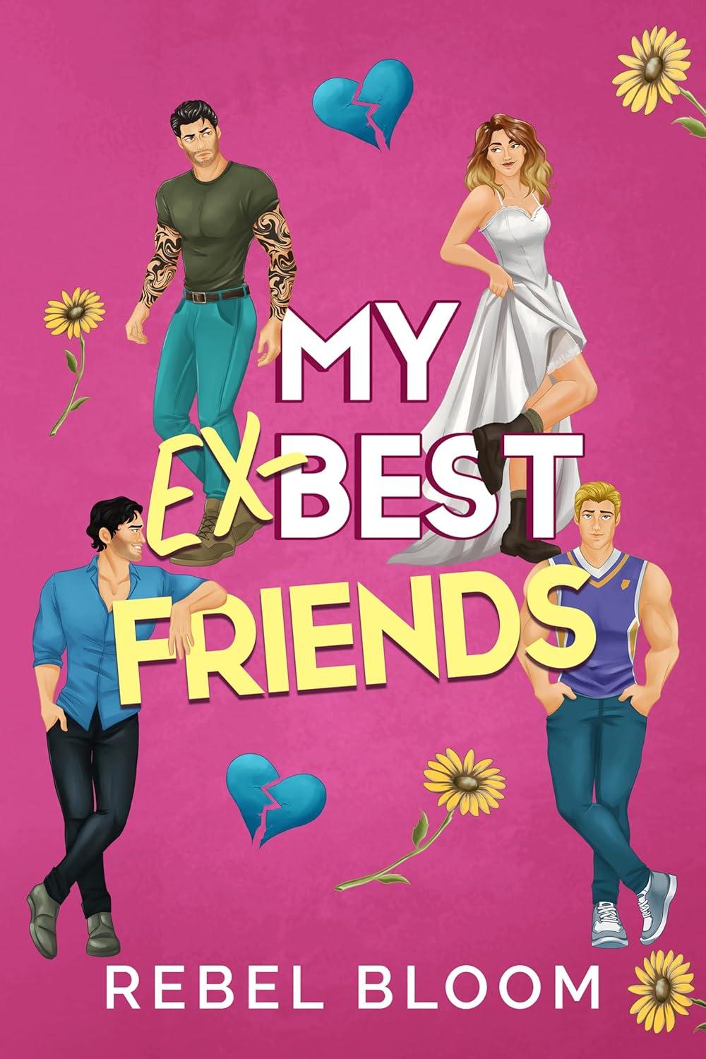 My Ex-Best Friends: A Spicy Contemporary Reverse Harem Romance (Ex Marks the Spot)