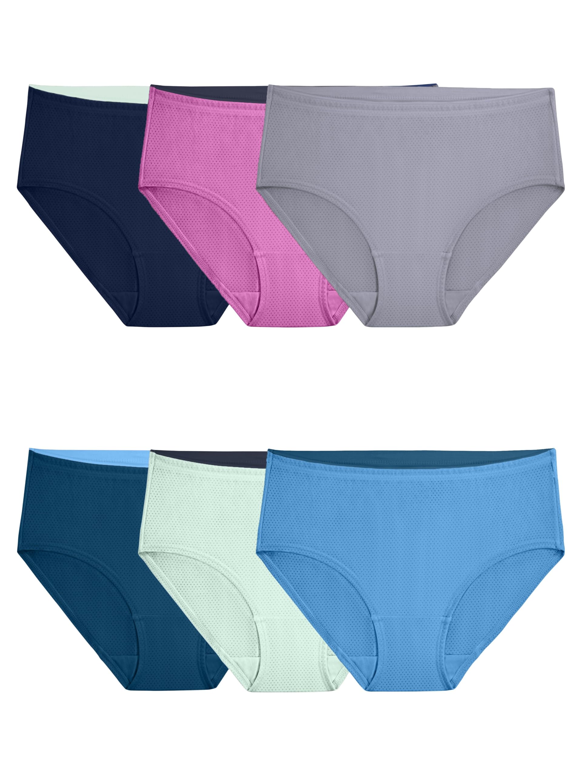 Fruit of the Loom Women's Fit for Me Plus Size Underwear