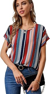 Women's Short Sleeve Office Blouse - Buy now