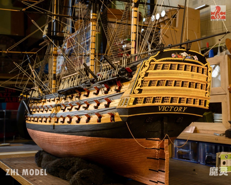 Amazon.com: HMS Victory 1805 Scale 1/96 1032mm 40
