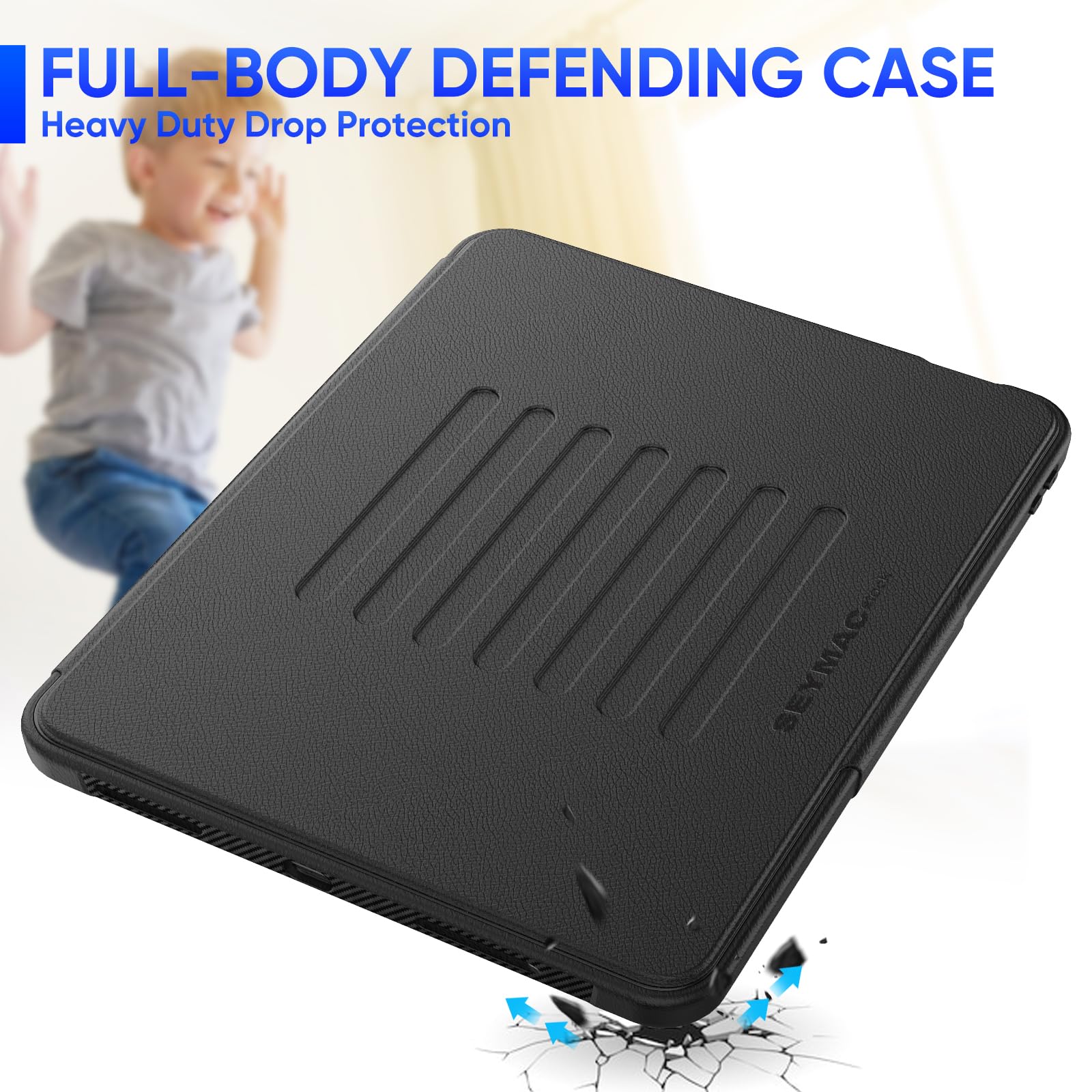 Custodia Protettiva Copatibile Con IPad PRO 11 Pollici 1 5G 2021-2018/2020 10,9 Air 4/10,2 8th - Foto 5