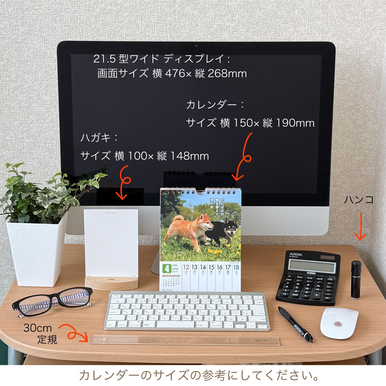 Amazon | アクティブコーポレーション 2026 カレンダー 卓上 だって
