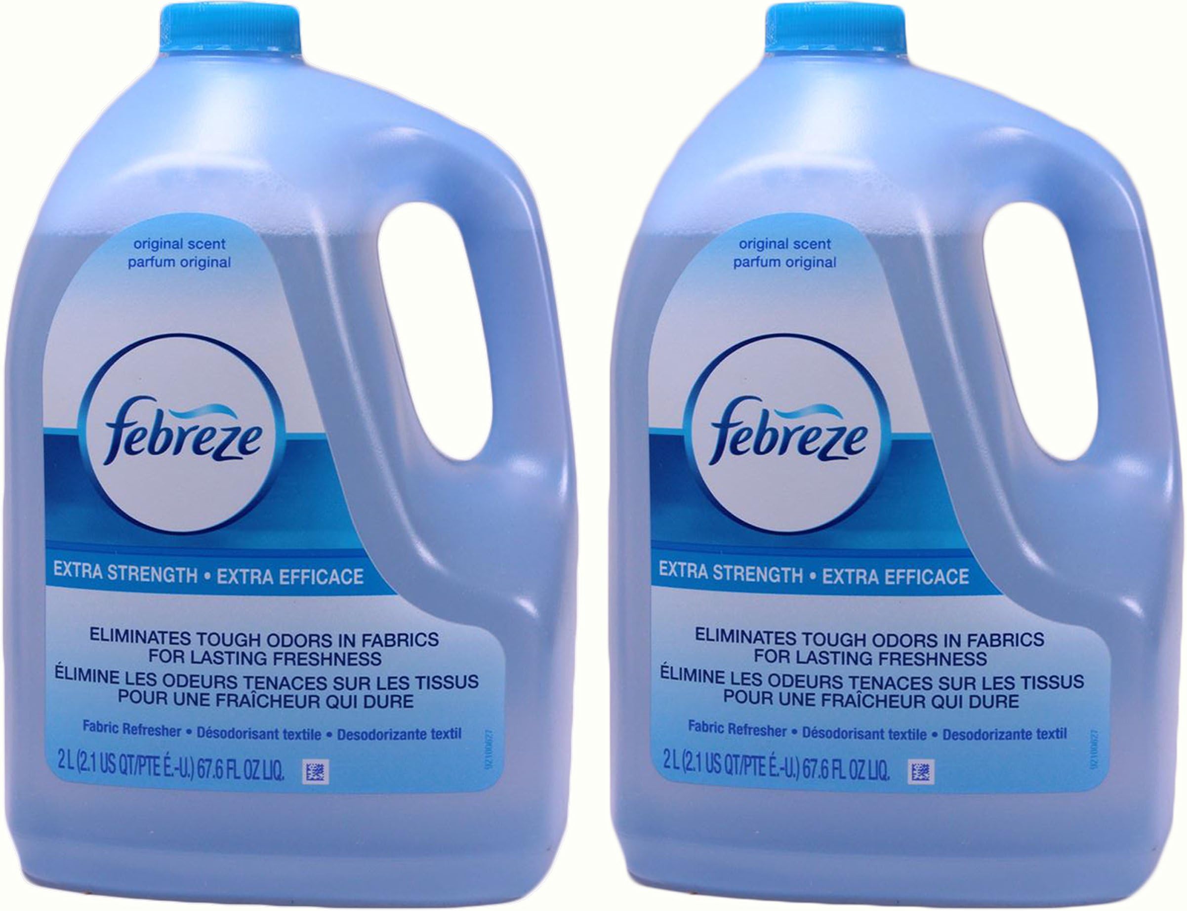 Febreze Spray, Extra Strength Original Scent Refill, 2 Pack (67.6 Oz each)