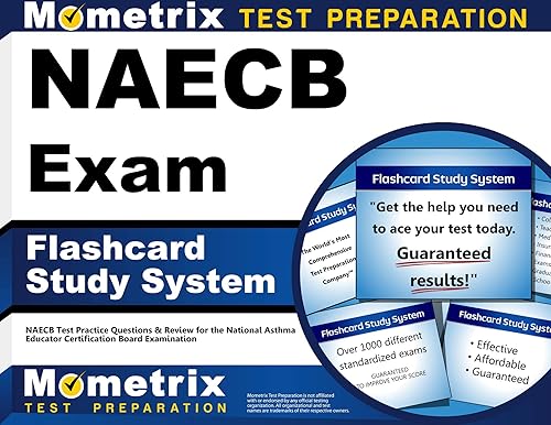 NAECB Exam Flashcard Study System: NAECB Test Practice Questions &amp; Review for the National Asthma Educator Certification Board Examination (Cards)