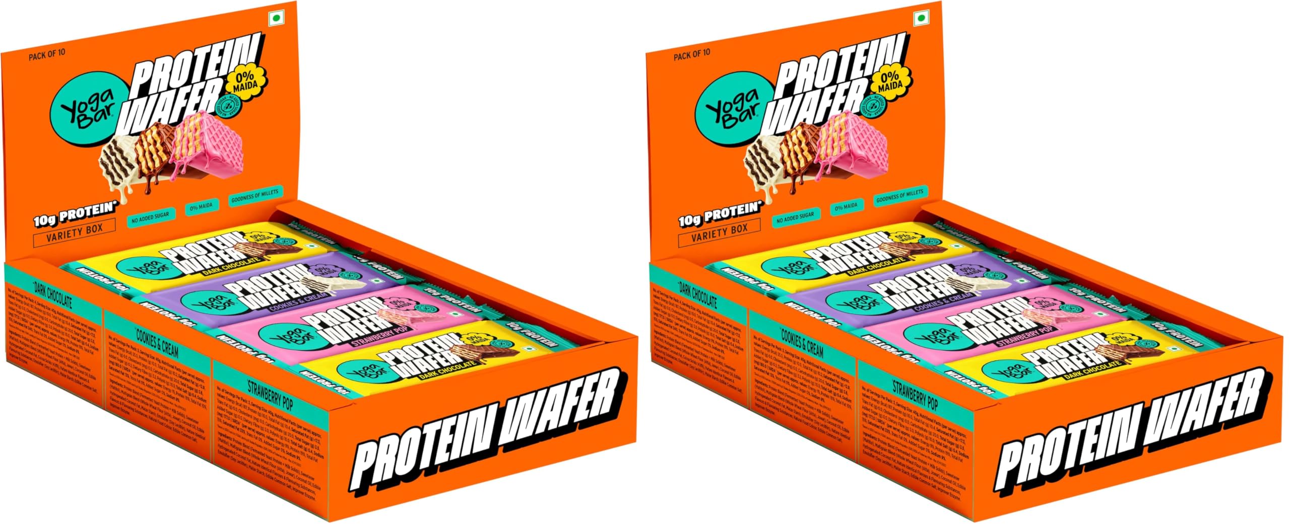 Yogabar Multigrain Energy Bars, 30 Bars | Healthy Diet with Fruits, Nuts, Oats and Millets | Gluten Free and High Protein | Packed with Chia and Sunflower Seeds — Amazon image 28