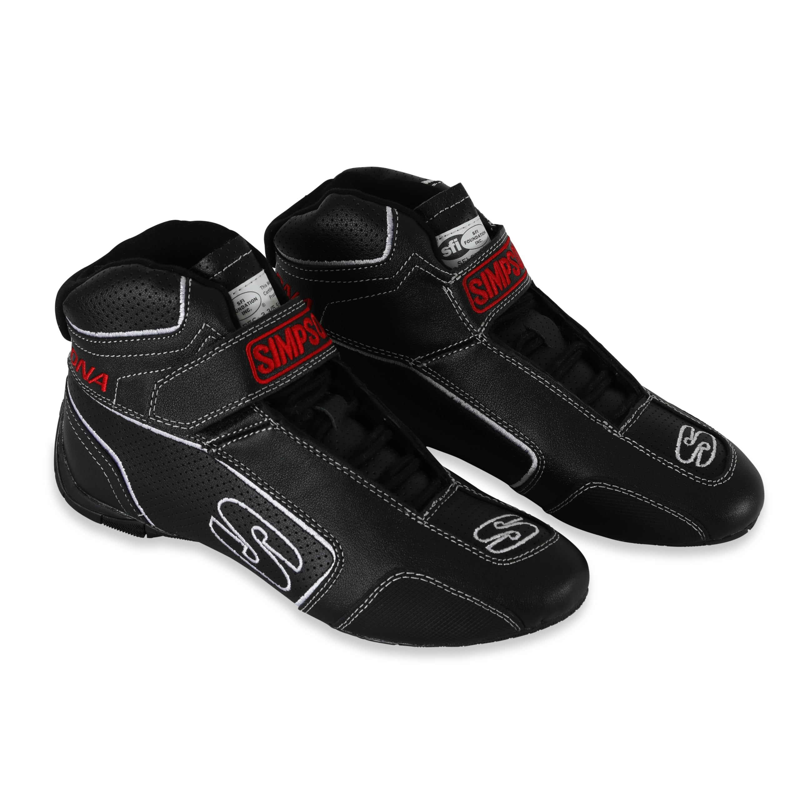SIMPSON DA750W DNA Shoe (Size 7.5 Black/White)