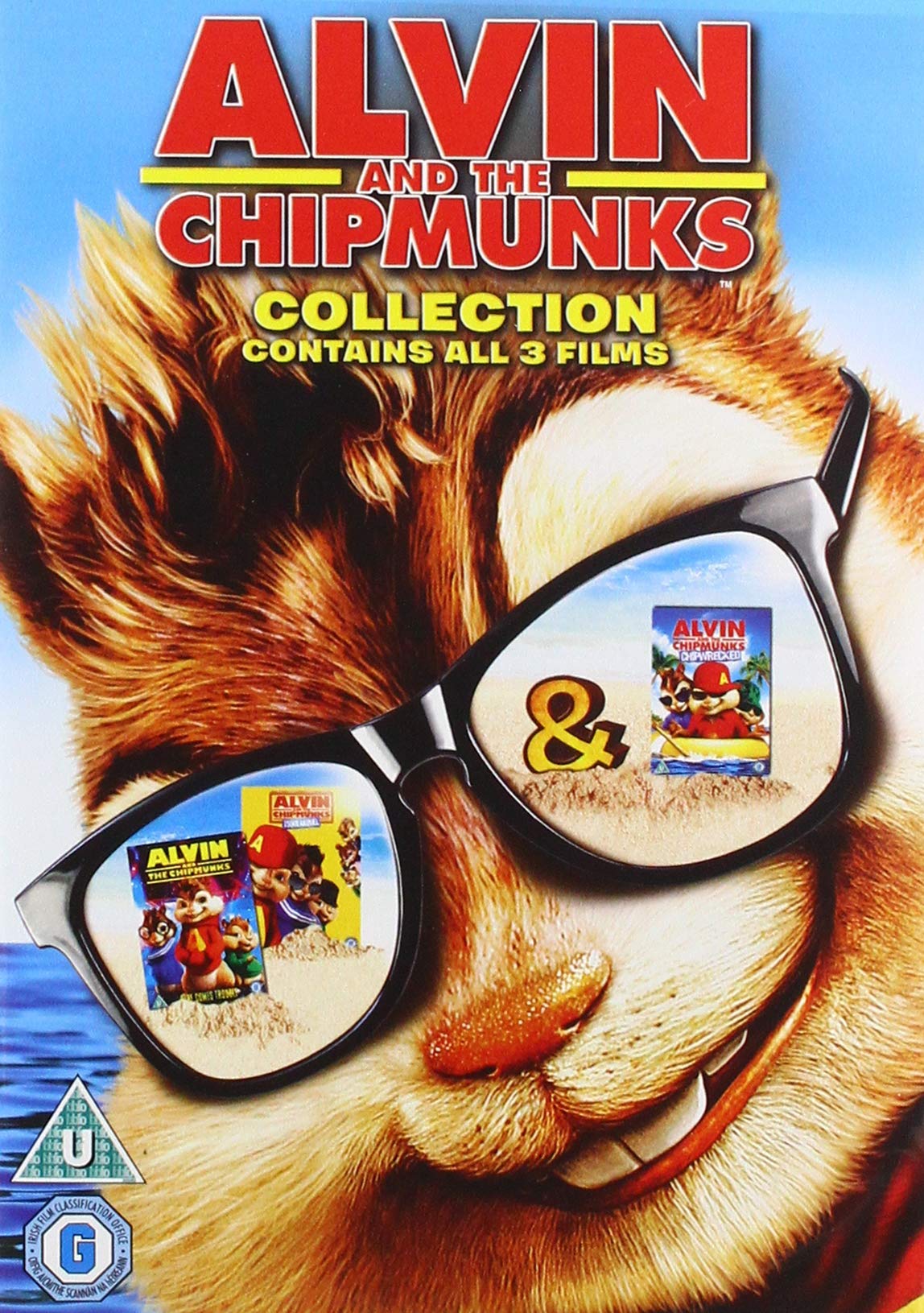 Alvin And The Chipmunks 1 to 3 Movie Collection DVD
