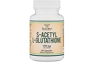 Double Wood S-Acetyl L-Glutathione Capsules - Vital Antioxidant Support
