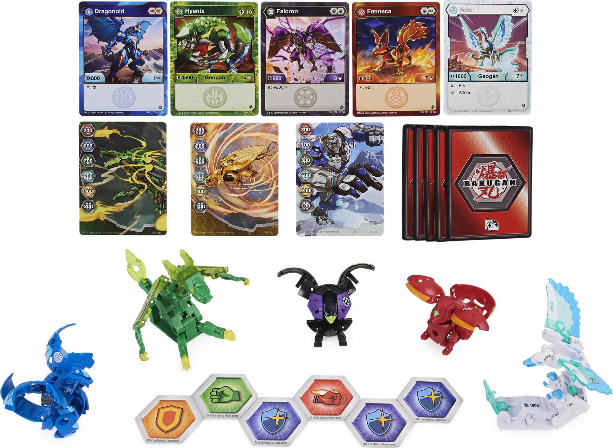 Bakugan Geogan Rising Zabawka, Wielokolorowy, Od 6 lat