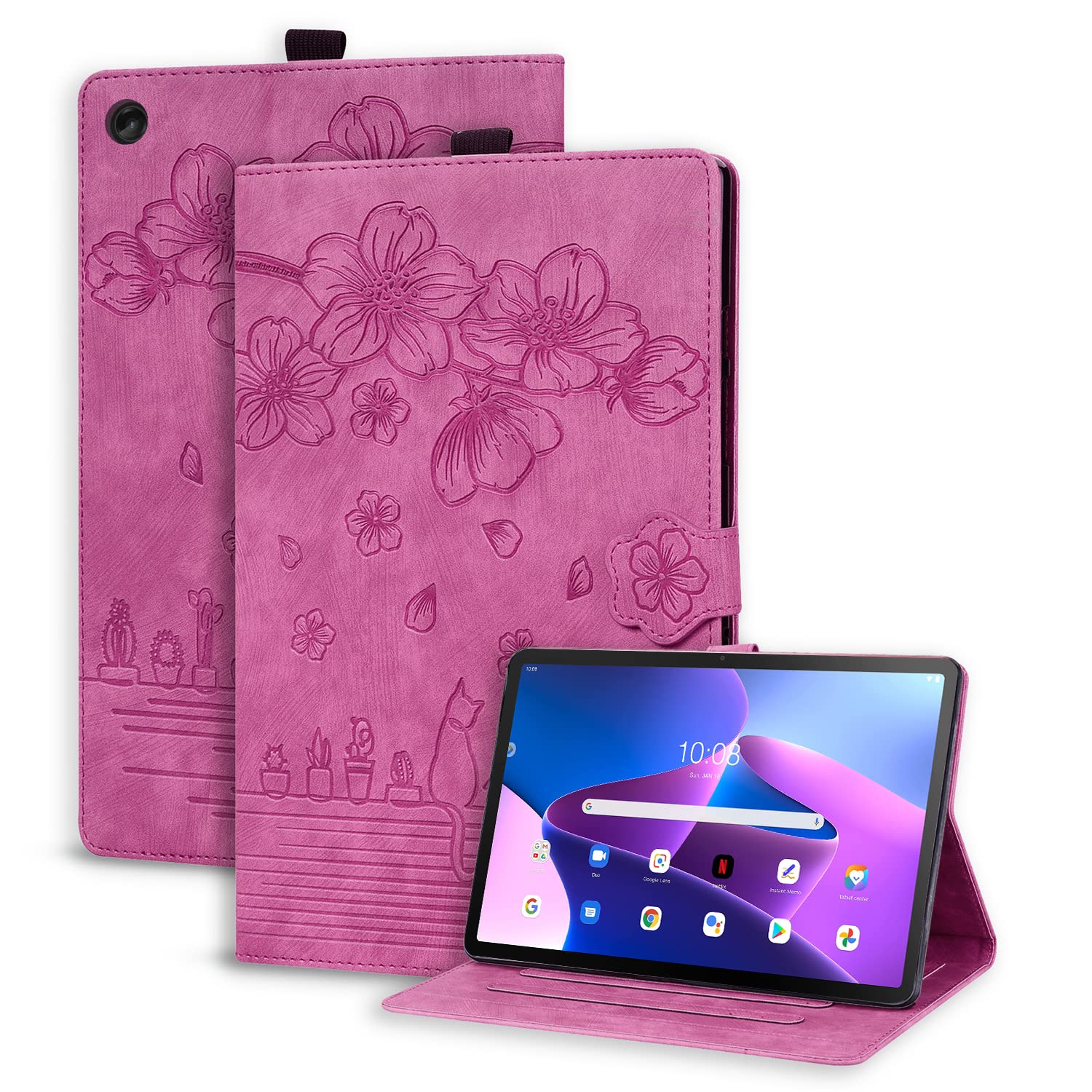Rosbtib Coque pour Lenovo Tab M10 3rd Gen 10,1 Pouce 2022 TB328 Étui