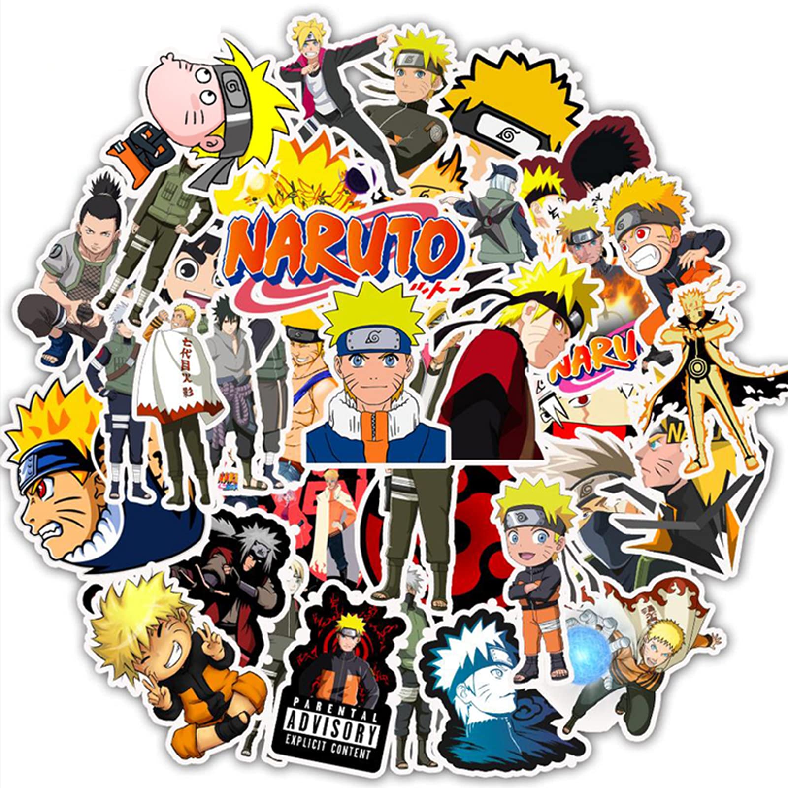 Anime Stickers, Stickers for Water Bottles, Notebook Stickers,50PCS