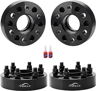FLYCLE 6x120 Hubcentric Wheel Spacers for 2015-2023 Chevy Colorado 2015-2022 GMC Canyon, 1.5 inch 6x120mm Wheel Spacer for Acadia Traverse Blazer XT5 XT6 with 14x1.5 Studs & 66.9mm Bore