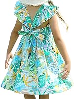 Vista 315 de Vestido de verano para niña, de algodón, con diseño floral