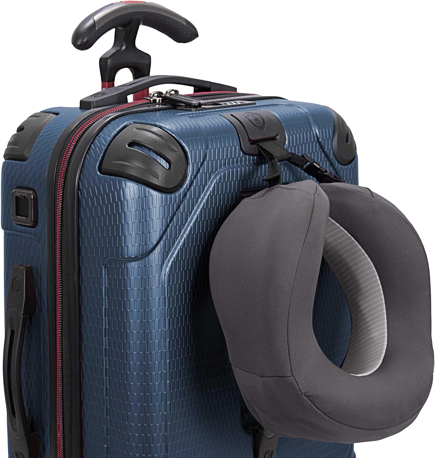 Traveler's Choice Maxporter II Polycarbonate Hardside Trunk with Spinner Wheels, Navy, 22-Inch Carry-on Luggage