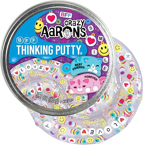 Miniatura 31 de Crazy Aaron's Thinking Putty - Masilla para juego sensorial adorable y pastel, no tóxica, nunca se seca, juguete creativo, diversión a partir de 3