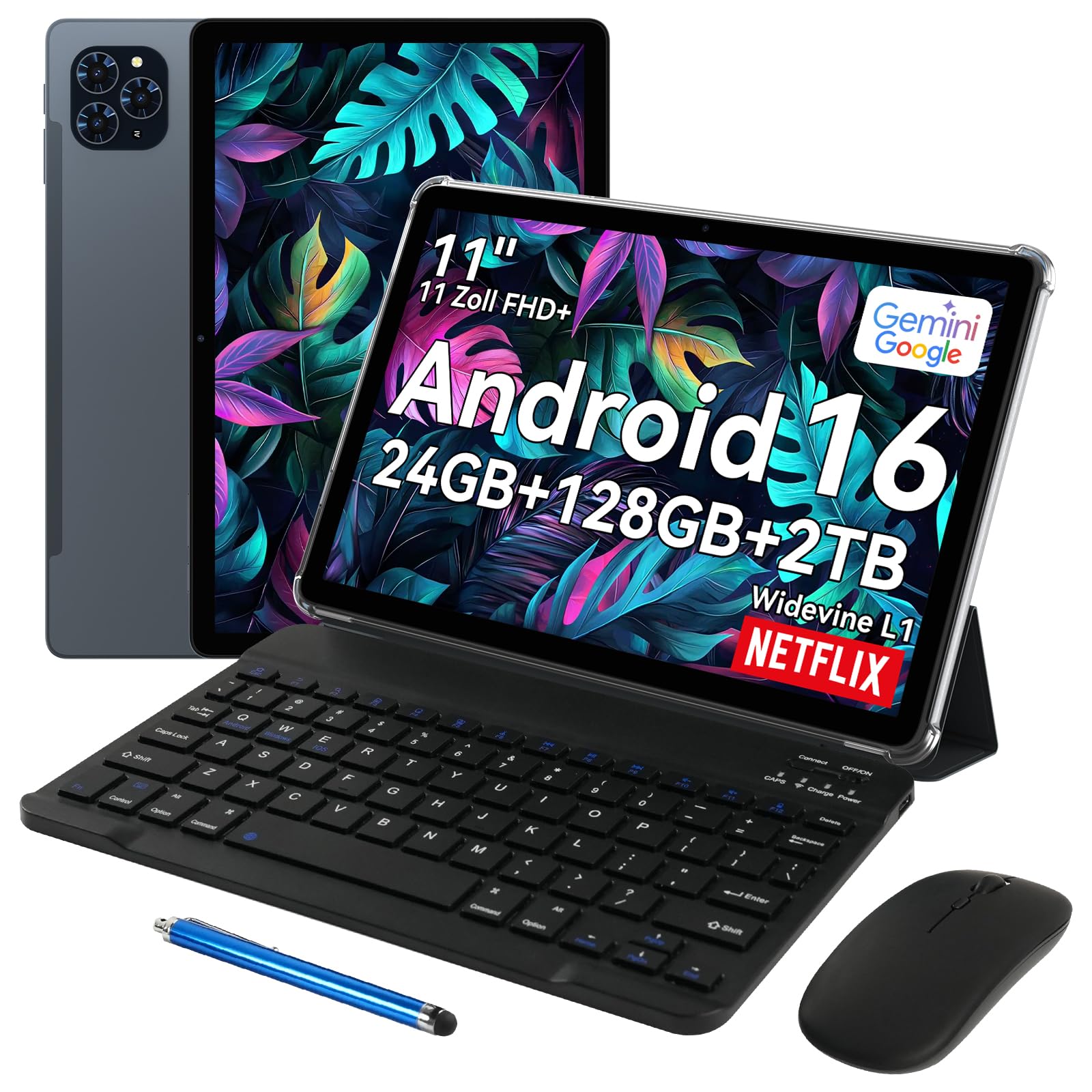TABWEE T90 Tablet 11 Pulgadas Android 16 - Gemini Ai, 8000mAh