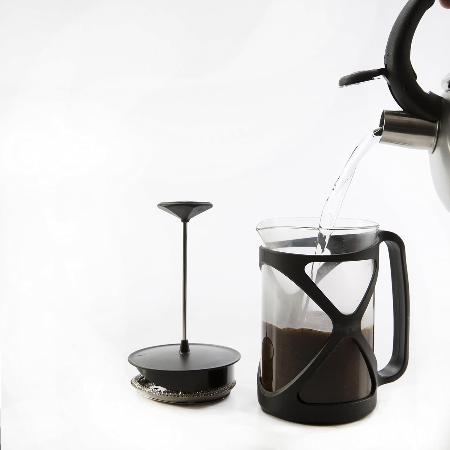 Primula 6CUP Tempo Rich, Non-Bitter Coffee-French Press Design-Easy to Use-Makes 6 Cups-Black (PCP-2306)
