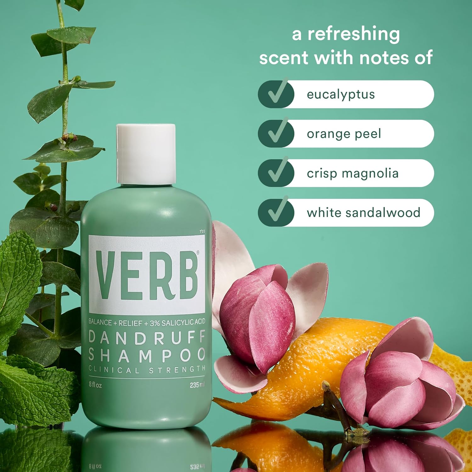 VERB® Dandruff Shampoo - for Gentle Cleansing and Clinical Strength Dandruff Relief with 3% Salicylic Acid - Image 6