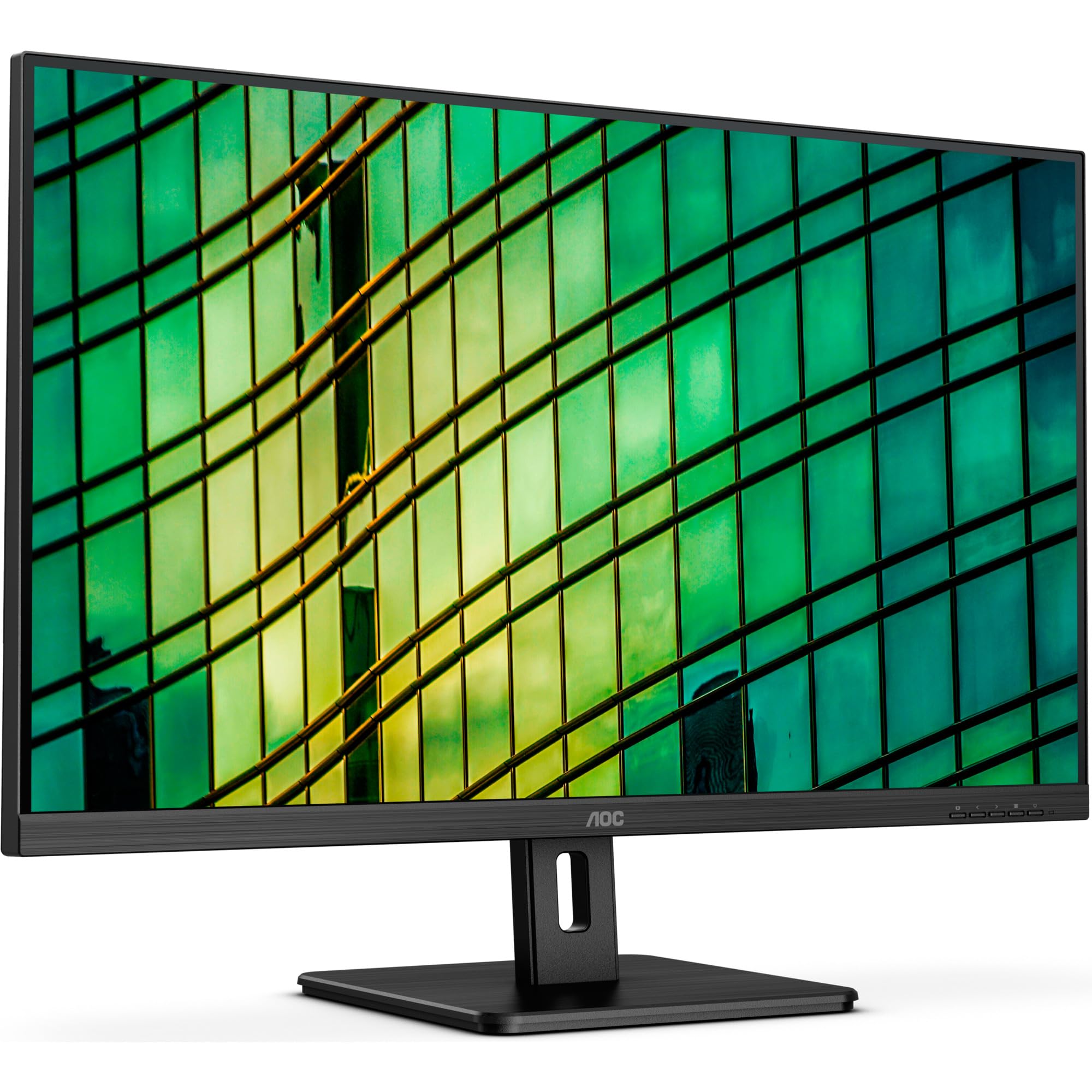 AOC U32E2N- Monitor Office de 32" UHD (3840x2160, VA, 16:9, HDMI 2x2.0, Displayport 1x1.2, 350 CD/m, 60 Hz, 4ms, FlickerFree), Negro