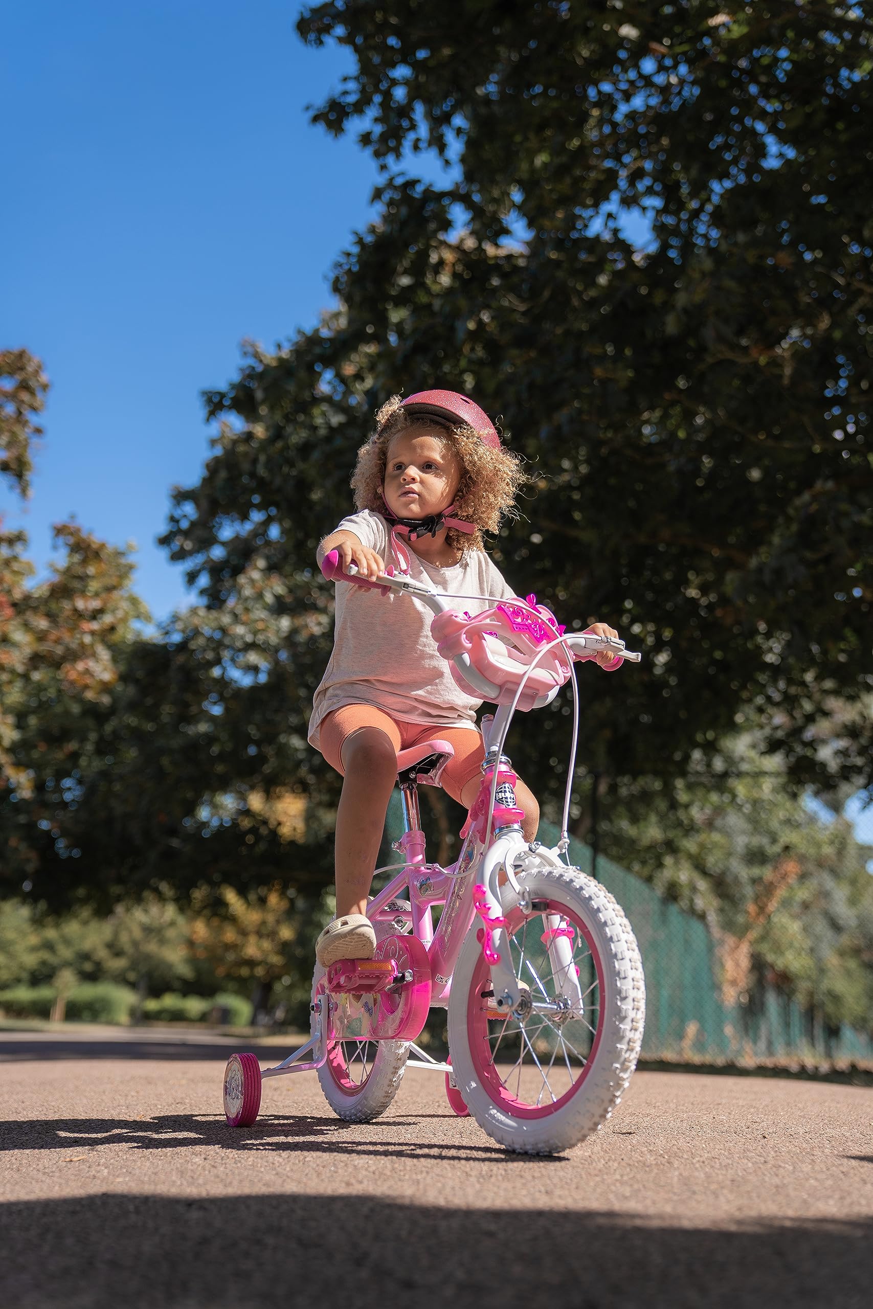 Huffy 14 Pouces, Disney Princess Luxury Unisexe-Baby, Rose