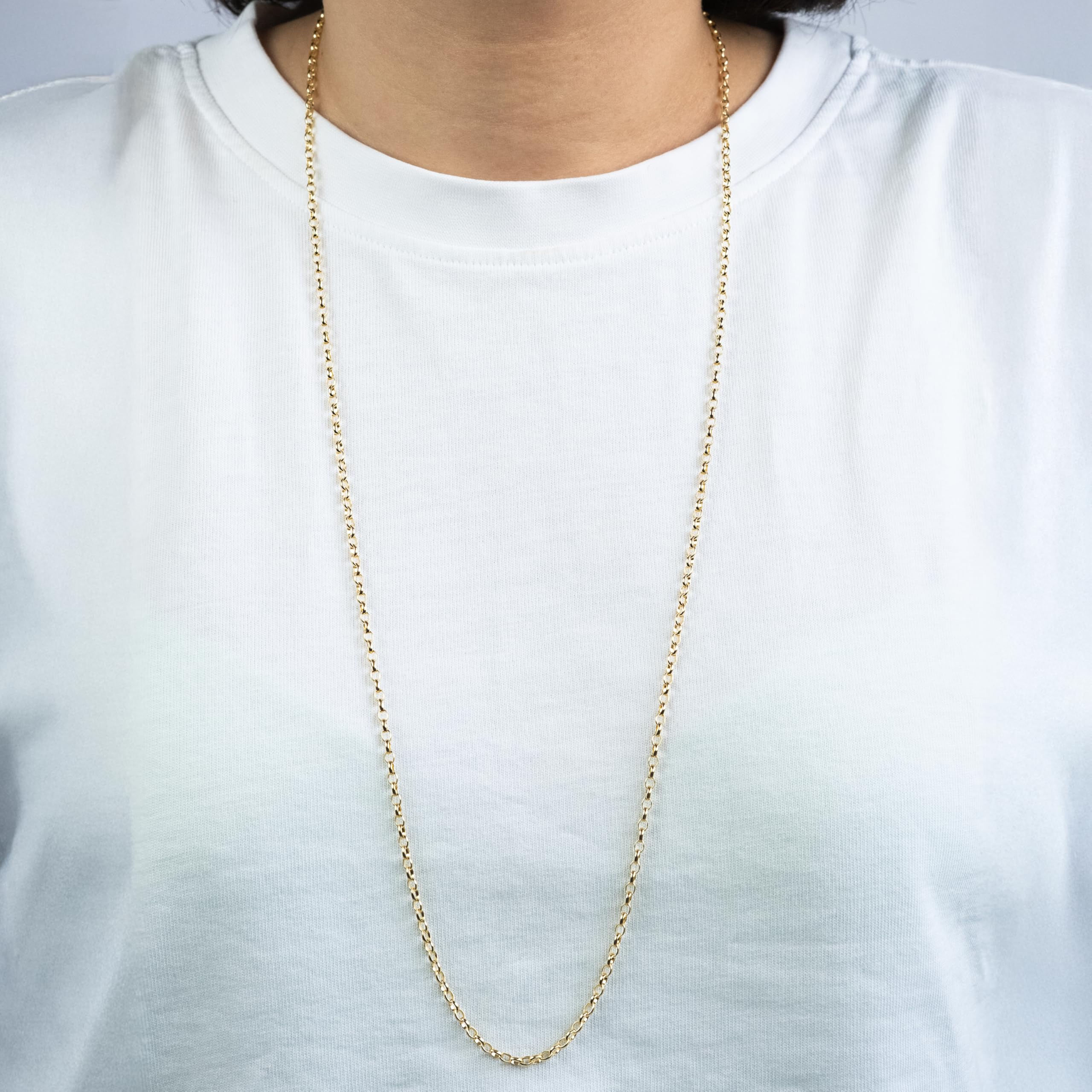 Engelsrufer Collar de plata de ley 925 chapada en oro.