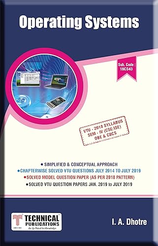 Operating Systems for BE VTU Course 18 OBE &amp; CBCS (IV- CSE - 18CS43)