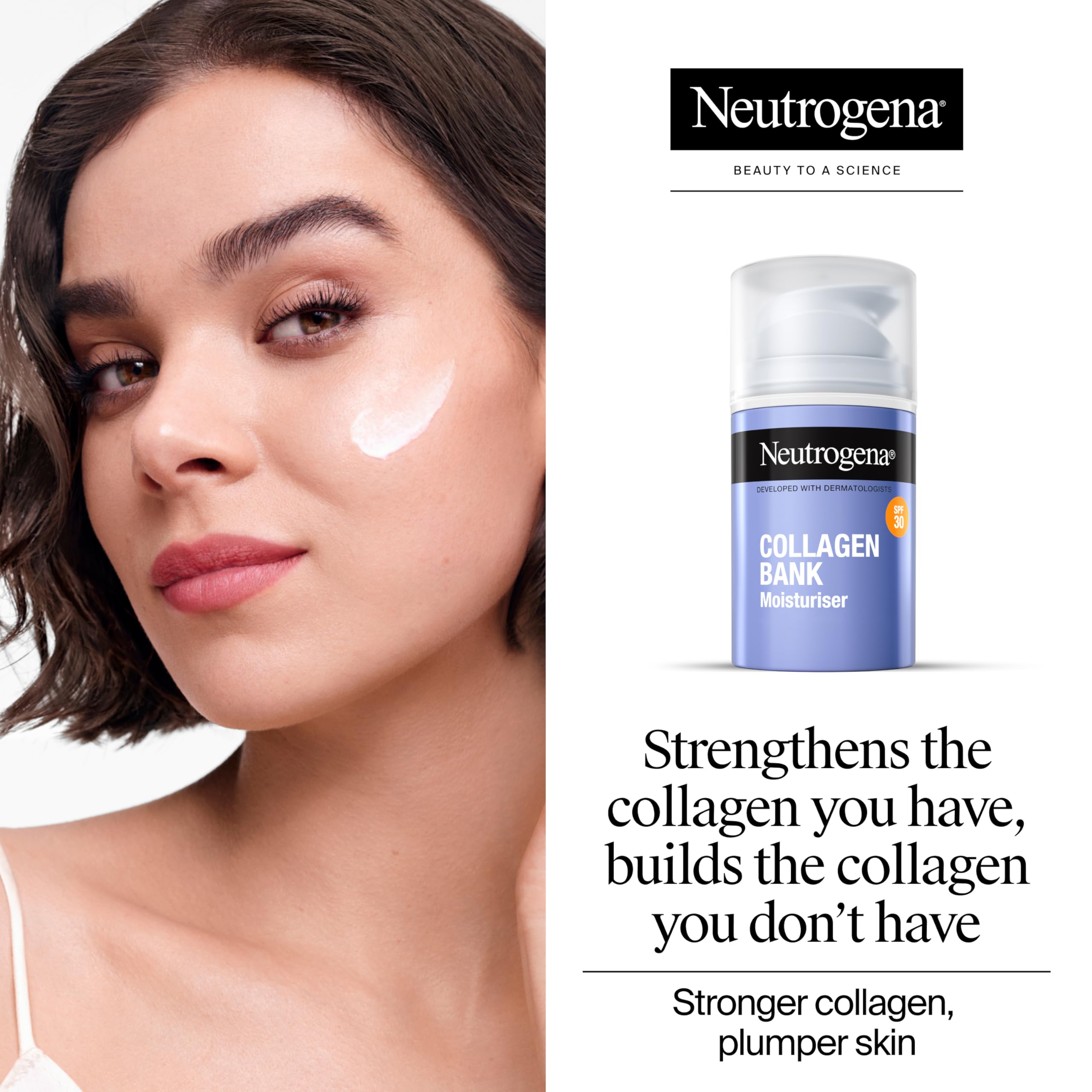 Neutrogena Collagen Bank Face Moisturiser with SPF 30 - Image 3