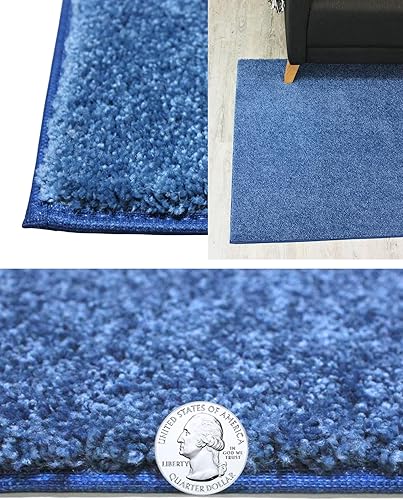 Miniatura 3 de KOECKRITZ Alfombras suaves y coloridas para niños (pasa la prueba de inflamabilidad), muchos tamaños y colores brillantes para seleccionar (redondo