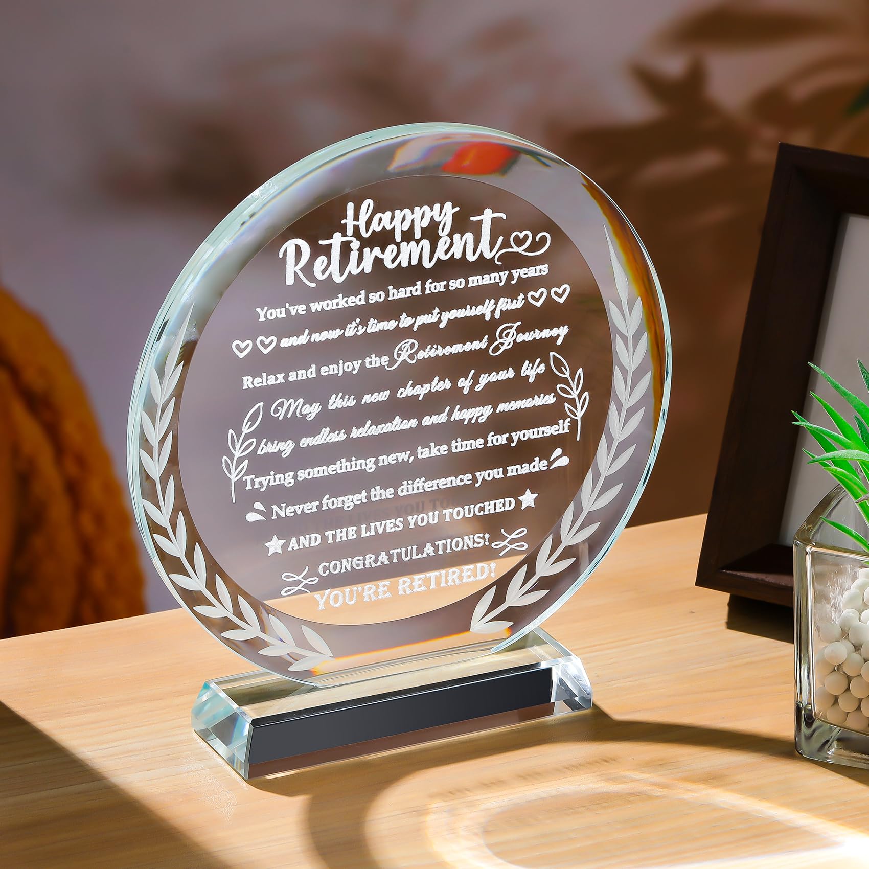 Regalos De Jubilación Personalizados, Placa De Felicitación De Jubilación Para Jefe, Regalo Para Profesor, Enfermero, Médico, Mentor O Compañero De Trabajo Jubilado, Regalo De Agradecimiento. - México