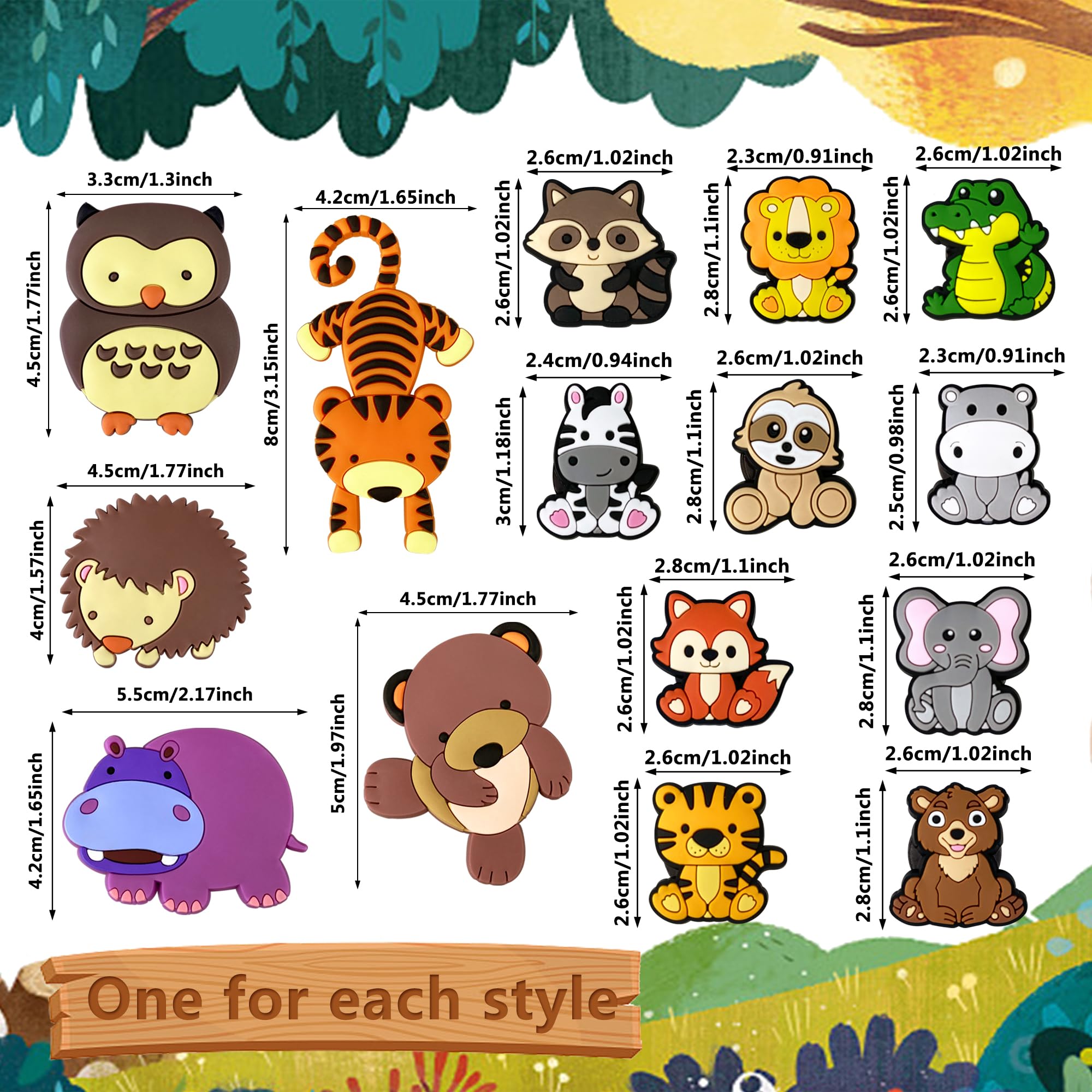 Set De 28 Imanes De Nevera Con Animales – PVC Suave, Colores Variados, Educativo Y Decorativo Para Niños