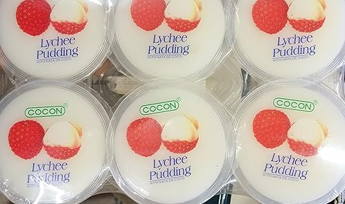 Miniatura 3 de 6 tazas de pudín de lichi COCON con Nata de Coco, sin conservantes