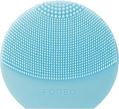 FOREO, Luna Play Plus, Todos os Tipos de Pele, Escova de Limpeza e Firmadora Facial, Tonificante, com Pulsações T-Sonic, Ultra Higiênica e Suave, Resistente à Água - Mint  