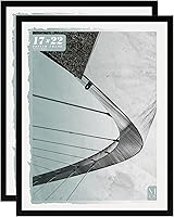 Vista 30 de MCS Foundation - Marco para póster de 18 x 24 pulgadas, color negro tradicional, vertical y horizontal, para colgar en la pared, marco grande