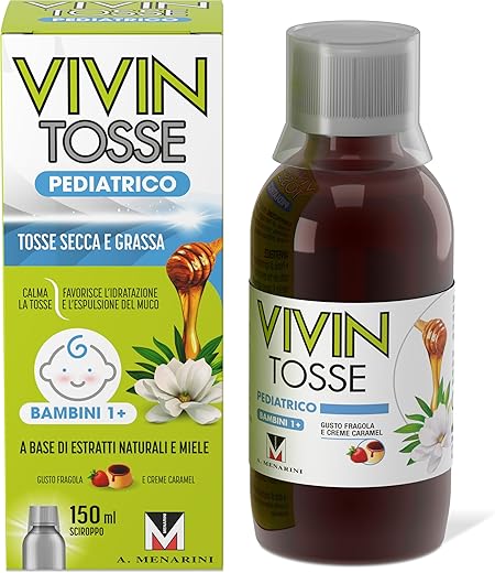 Vivin Tosse Pediatrico - Sciroppo Per Tosse Secca E Grassa A Base...