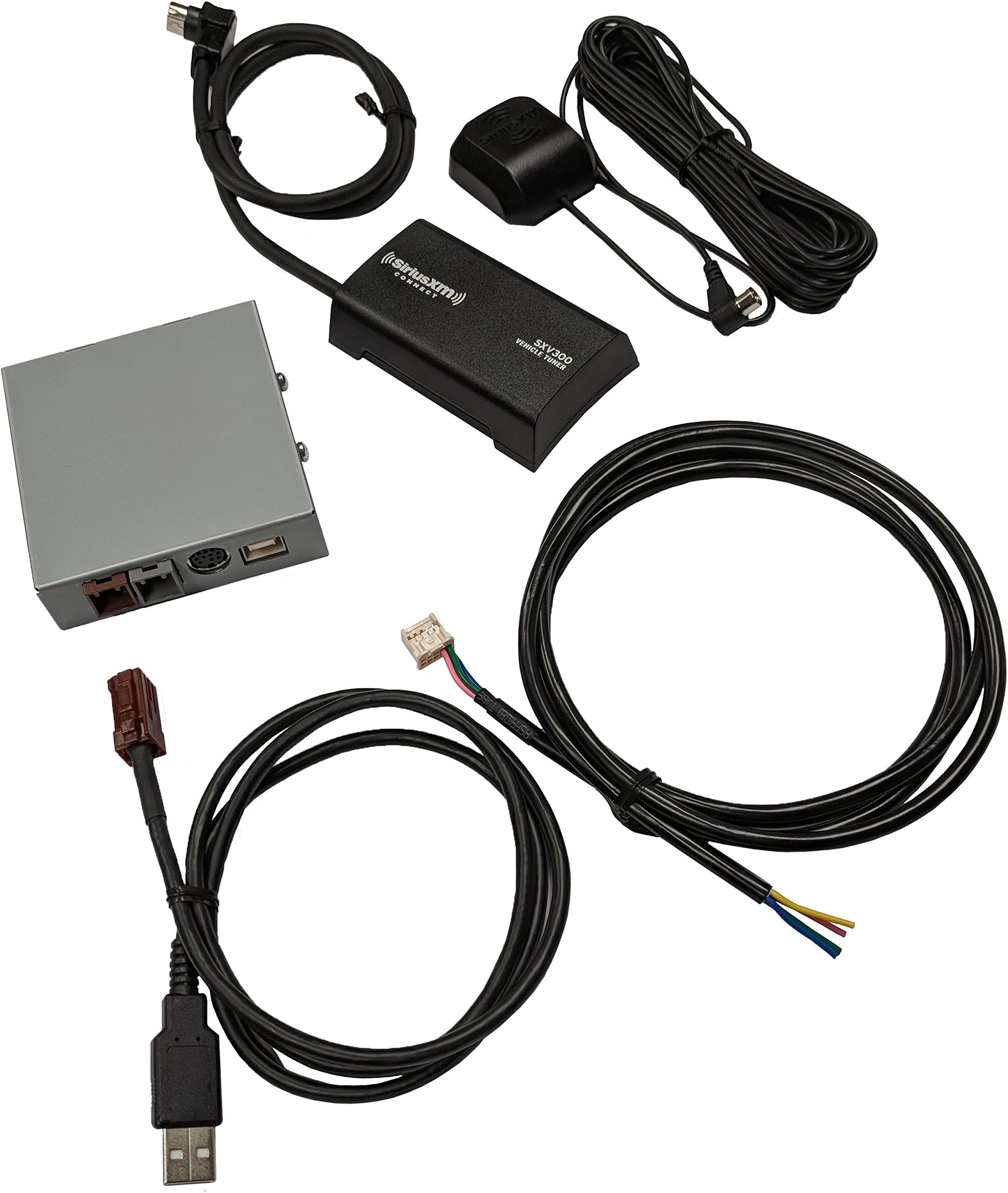 VAIS Technology GSR-NN01-w/Tuner Kit SiriusXM Satellite Radio Add-on Adapter - Compatible with Select Factory Nissan- Automotive Grade Quality & DIY Installation
