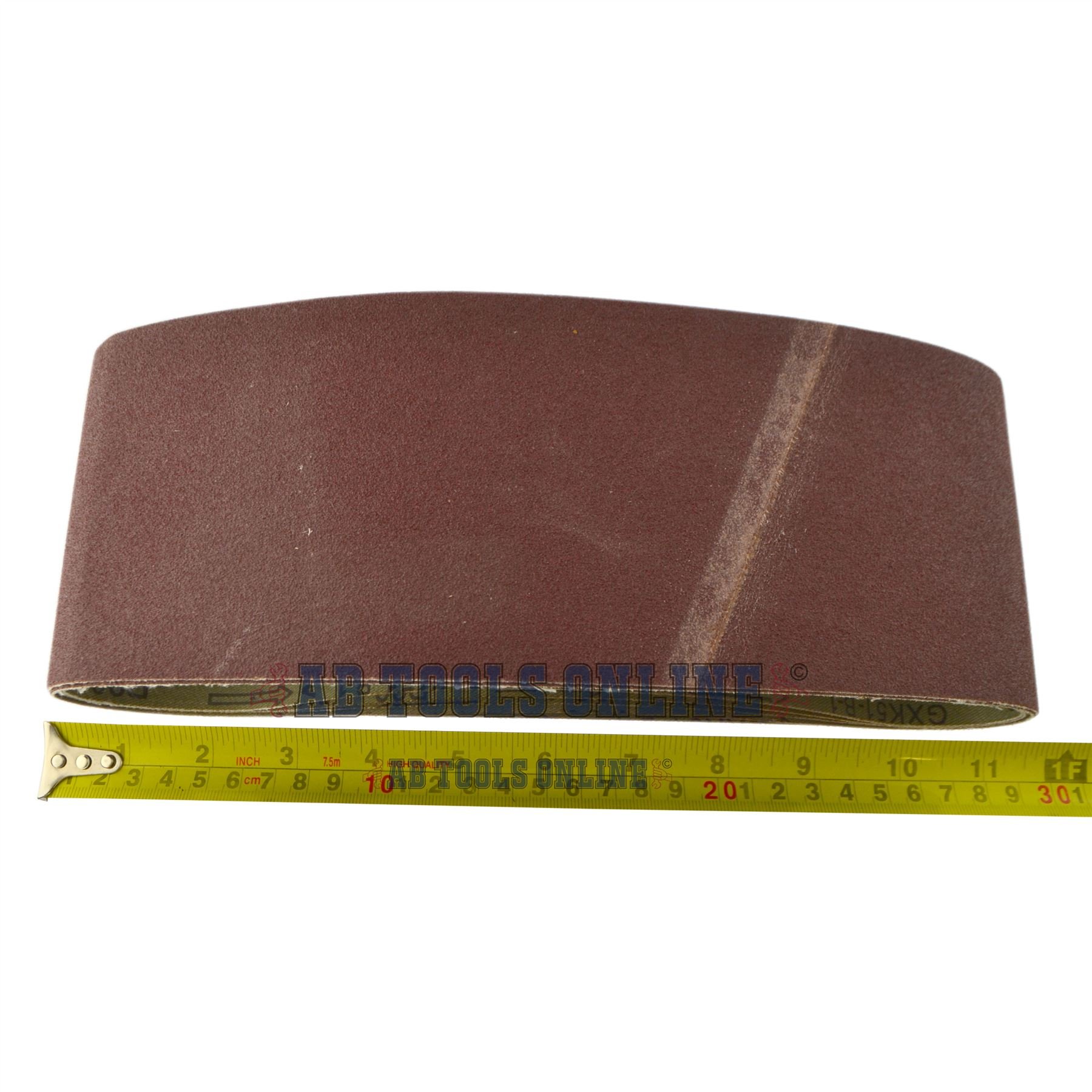 Correa archivo Finger Power Sander abrasivo Bandas de lija de 610mm x 100mm grano 80 20 pk