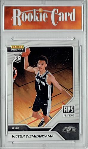 Certified Mint+ Victor Wembanyama 2023 Panini Instant #RPS-1 First Look San Antonio Spurs Jersey Licensed Rookie Card disponible en Yaxa Venezuela