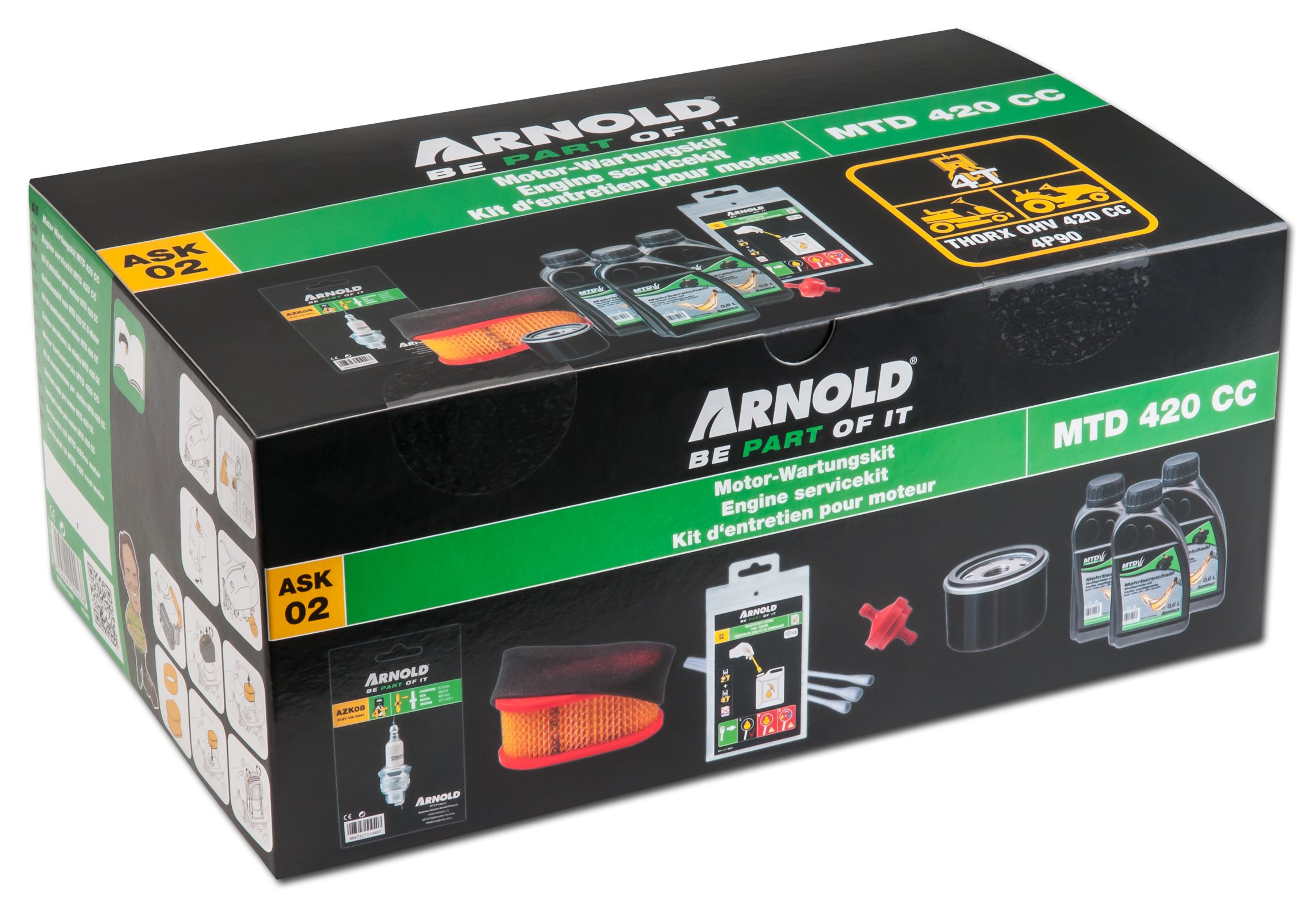 ARNOLD - Service-Kit für MTD 420 ccm Motor (MKB 4P90); 9100-X2-1006