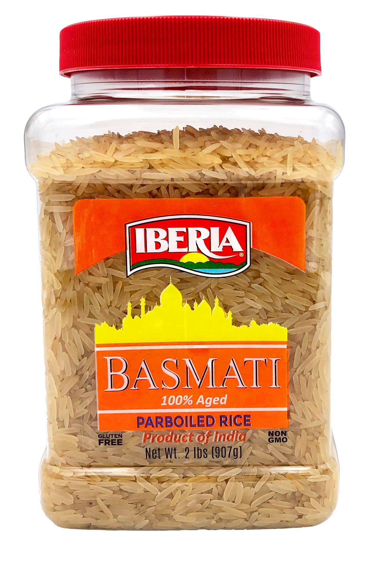 IberiaParboiled Basmati Rice Jar, 2 lb.