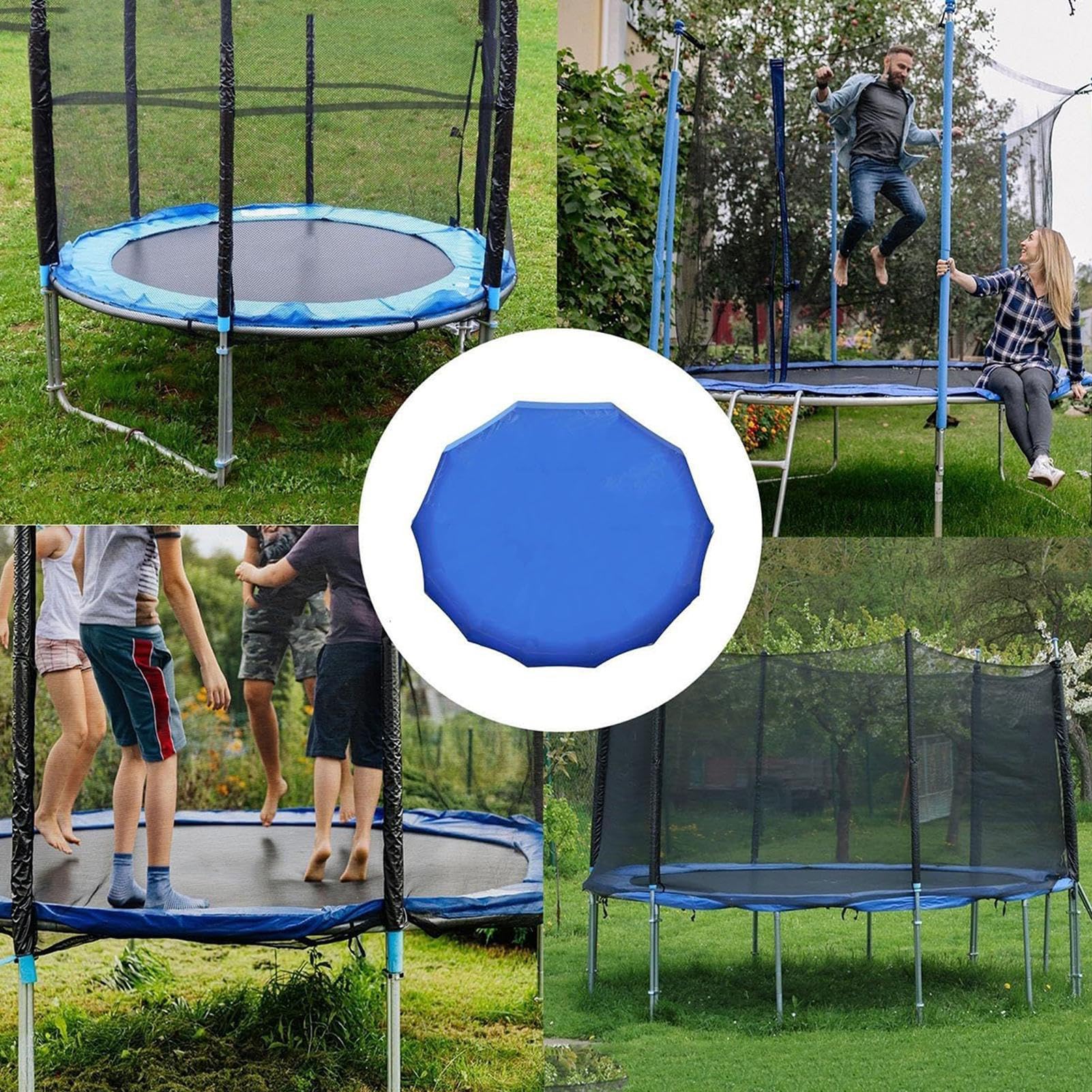 Housse De Protection Pour Trampoline - Résistante Aux Intempéries, à La