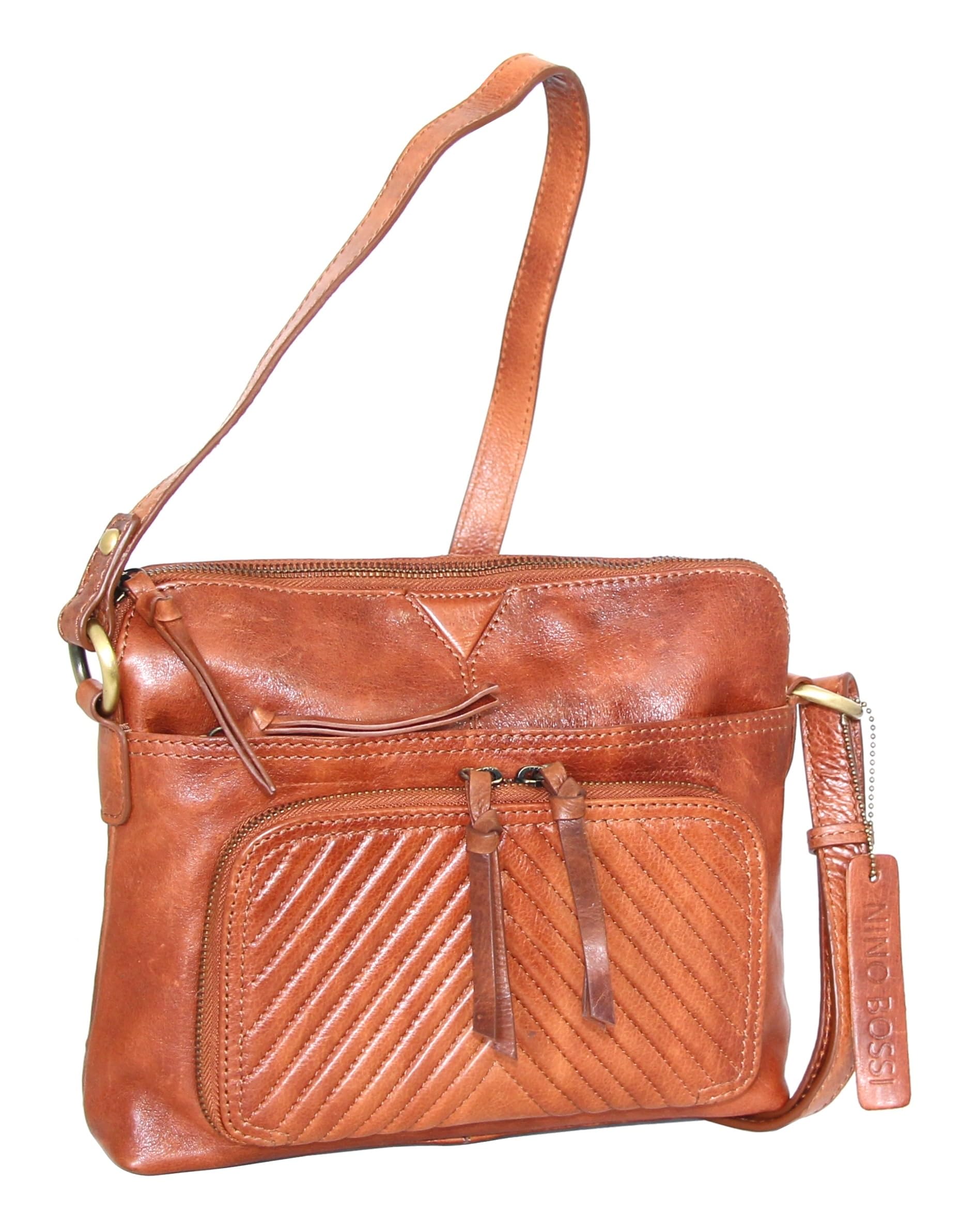 Nino Bossi Handbags Nino Bossi Mary Ellen Crossbody Bags Cognac