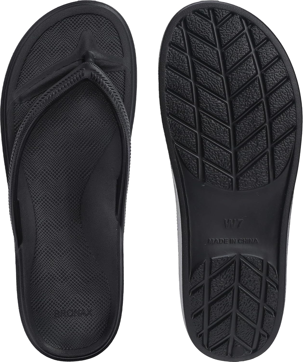 BRONAX Womens Arch Support Flip Flops Orthotic Thong Sandals Y90B image 3