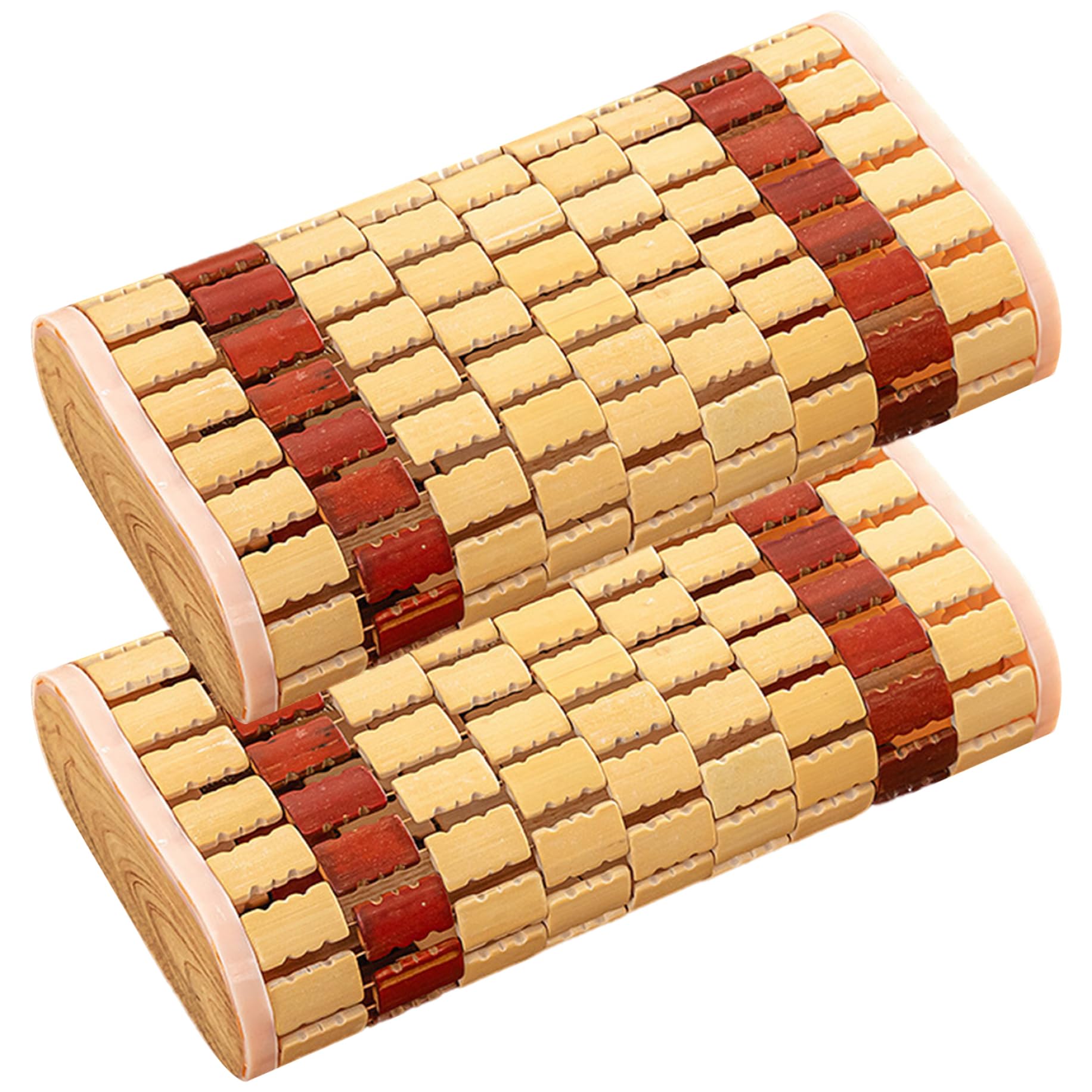 Oreiller en bambou pour sauna lot de 2 repose-nuque creux