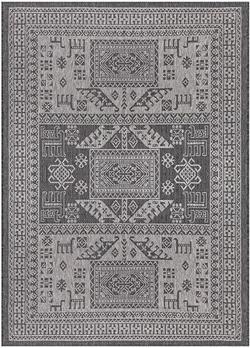 Miniatura 3 de Keen Home Design Alfombra moderna para exteriores, lavable de 5 x 8 pies, para interiores y exteriores, para patio, cocina, balcón, playa, jardín,