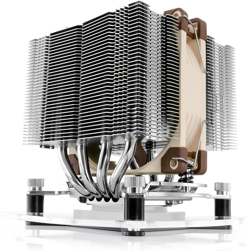 Noctua NH-D9L, Premium CPU Cooler with NF-A9 92mm Fan (Brown) - View 1