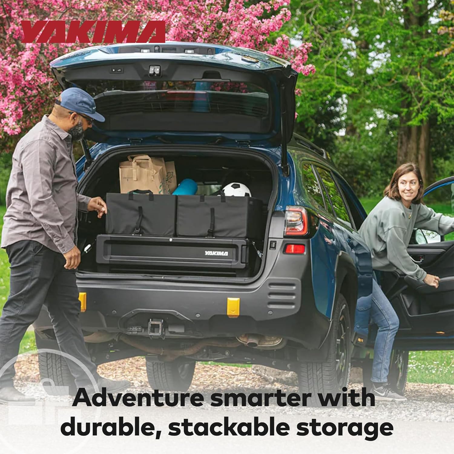 Yakima MOD GearTote Basic Soft Tote with Quick Attach System, Removable Divider, and Anchors for Trunk, Kayak and Transport Accessories, Black